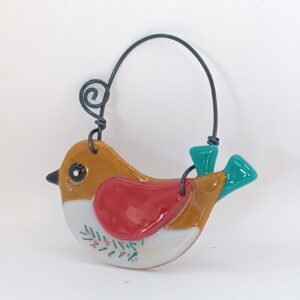 Country Birds: Tan & Red